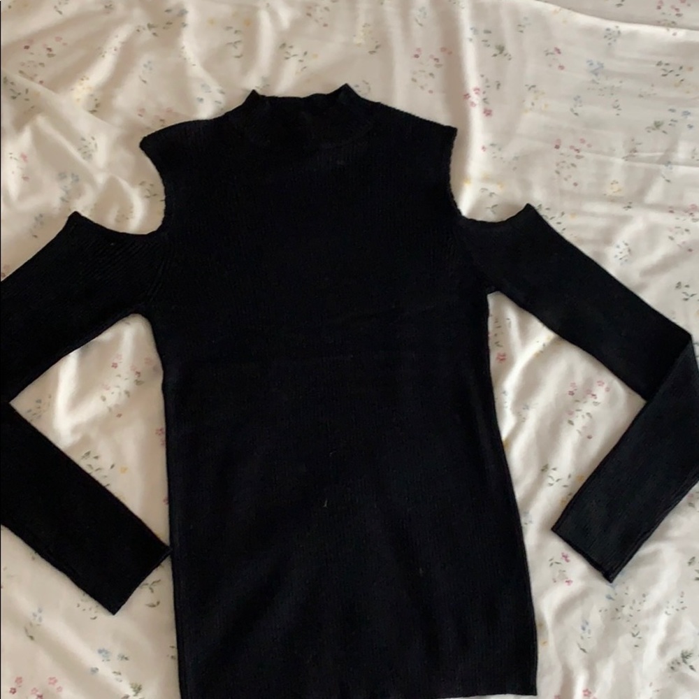 Mock neck sweater